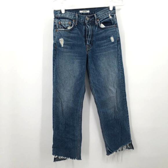 GRLFRND Helena Crop Straight Leg Jeans - Picture 2 of 7